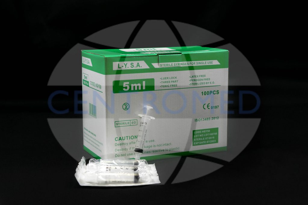 5ml Luer lock syringe