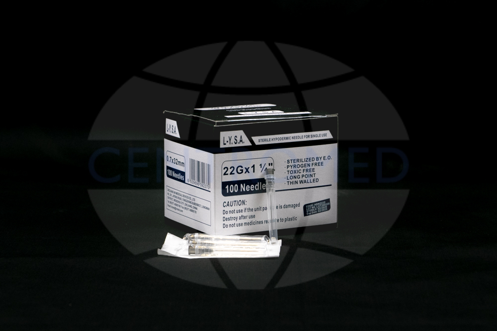 Hypodermic 22g needle