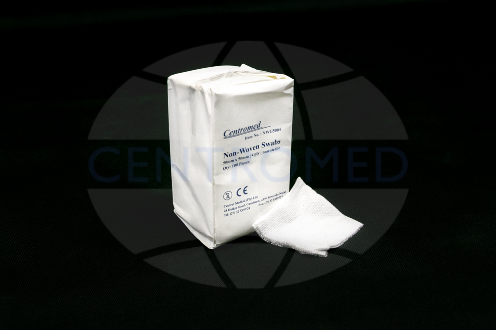 non-woven 50x50 4 ply gauze