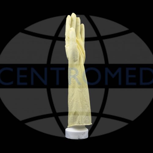 Latex powder free 400mm gloves