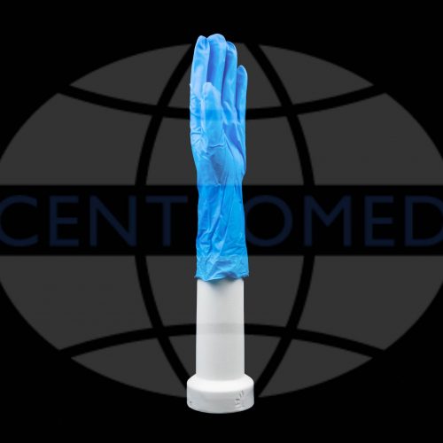 Nitrile high risk powder free 300mm blue