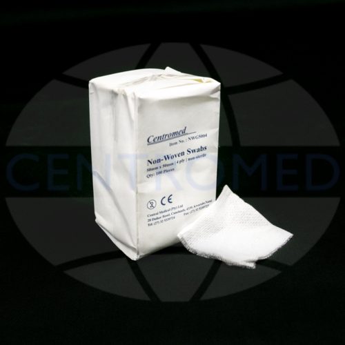 Packaging non-woven 50x50 4 ply gauze